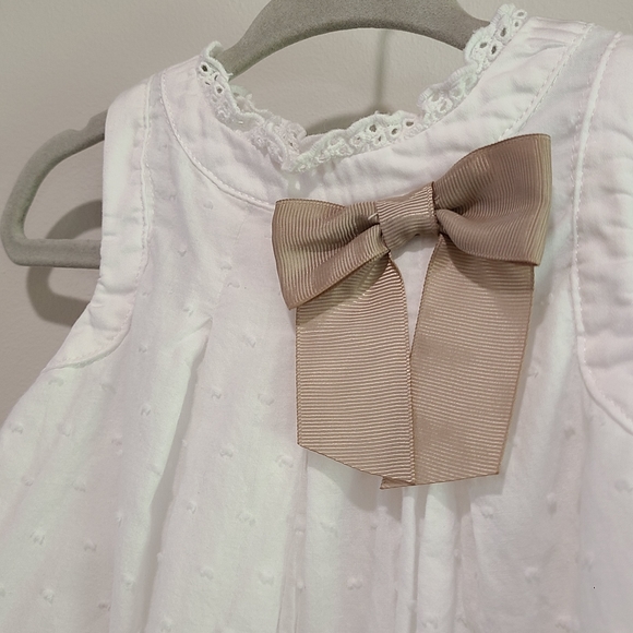 Dylan & Abby swiss dot summer set for baby girl, 0-3 months - Picture 2 of 8